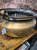 Large Brass Antique Decorative Planter/Bowl/Bucket