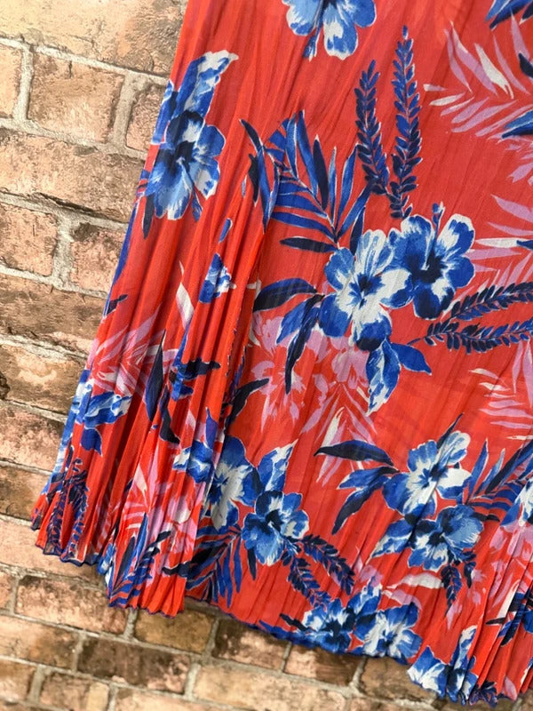 Floral Midi Skirt - Size 14
