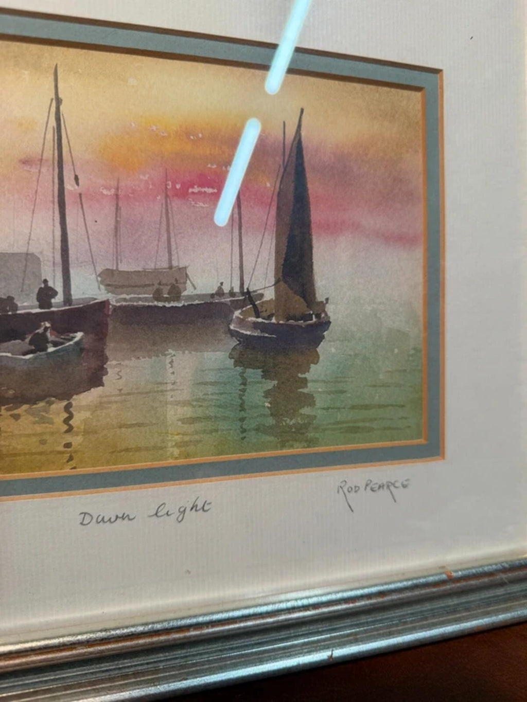 Rod Perace Dawn Light Signed & Framed Print