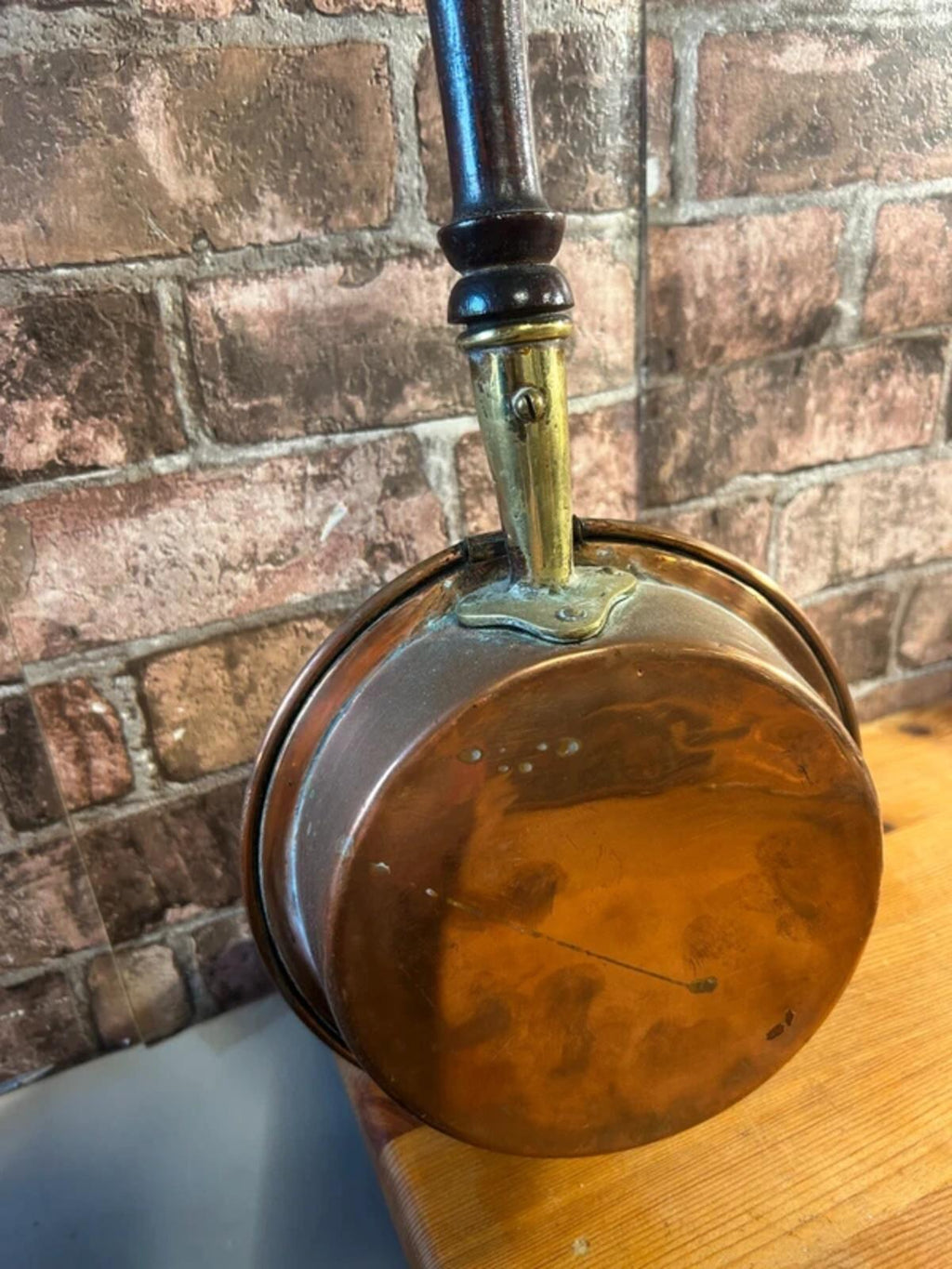 Brass Long Handled Pan