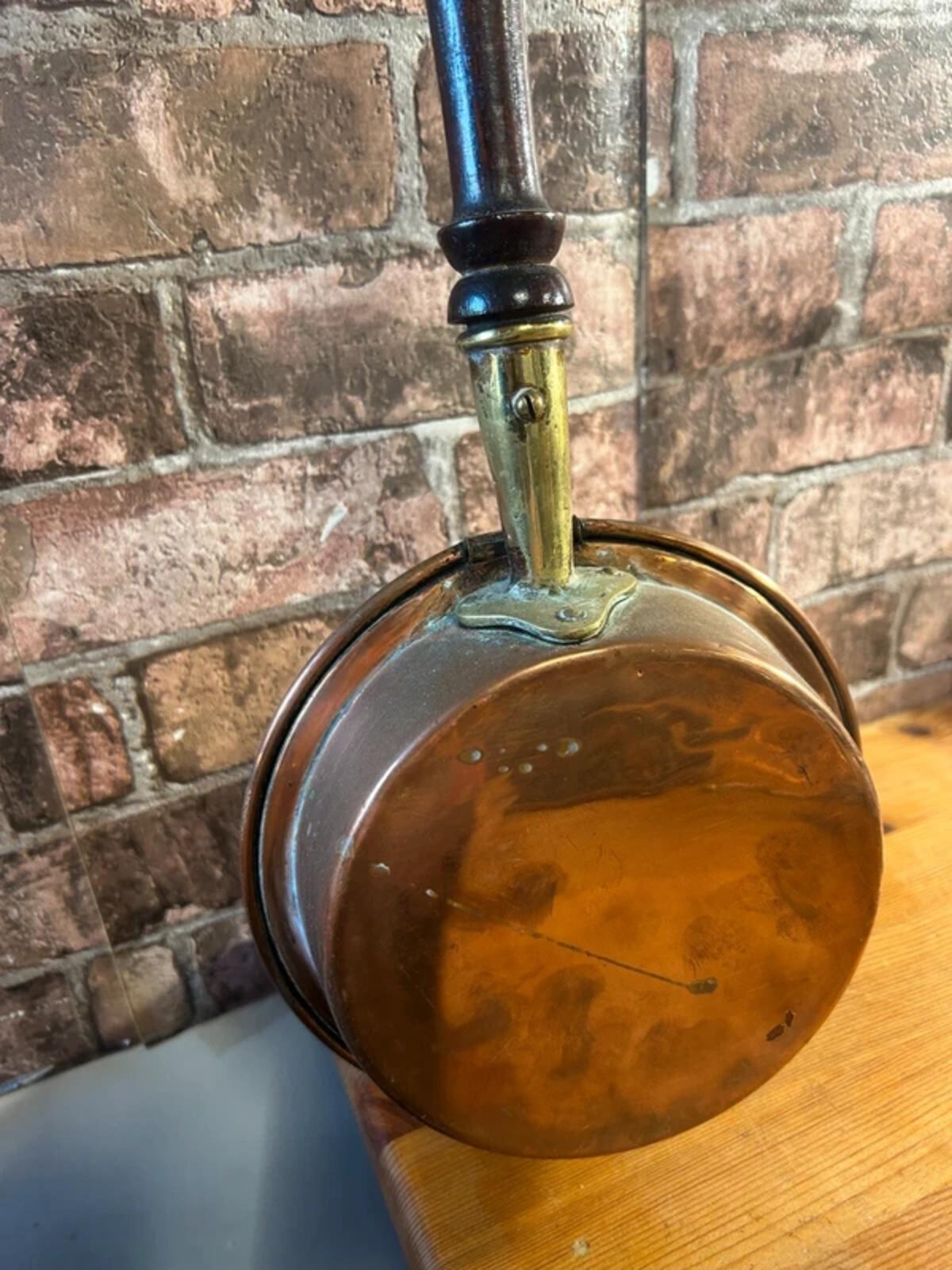Brass Long Handled Pan