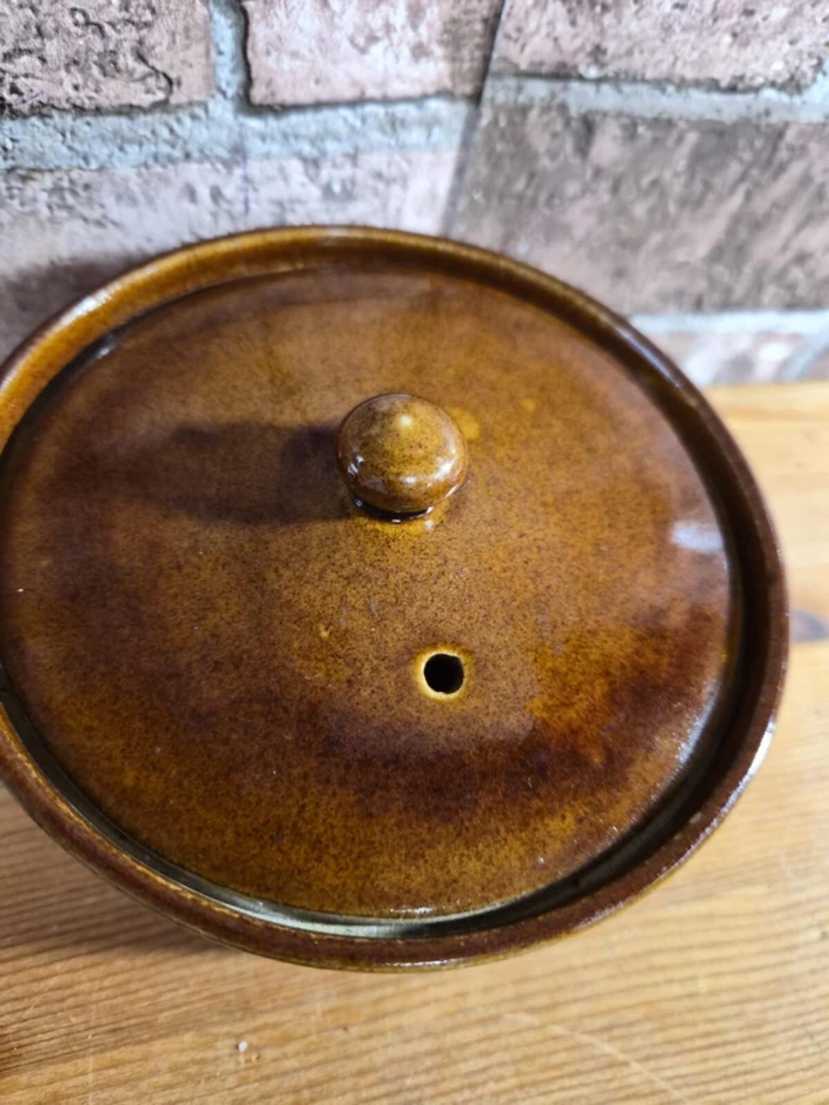 1/2 Pint Vintage Dish and Lid by Pearsons