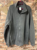 Jiaq Grey Zip Up Hoodie - Size XXL