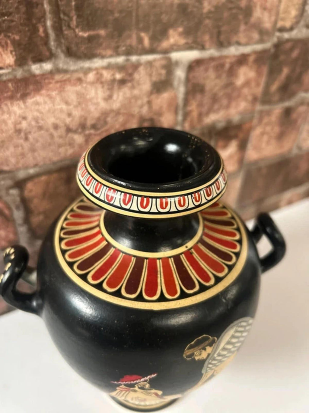 Amphora Greek Double Handled Vase