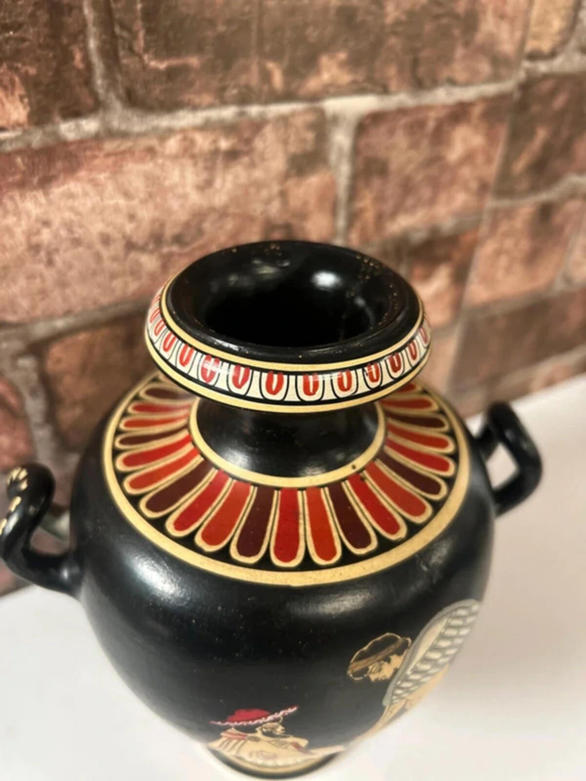 Amphora Greek Double Handled Vase