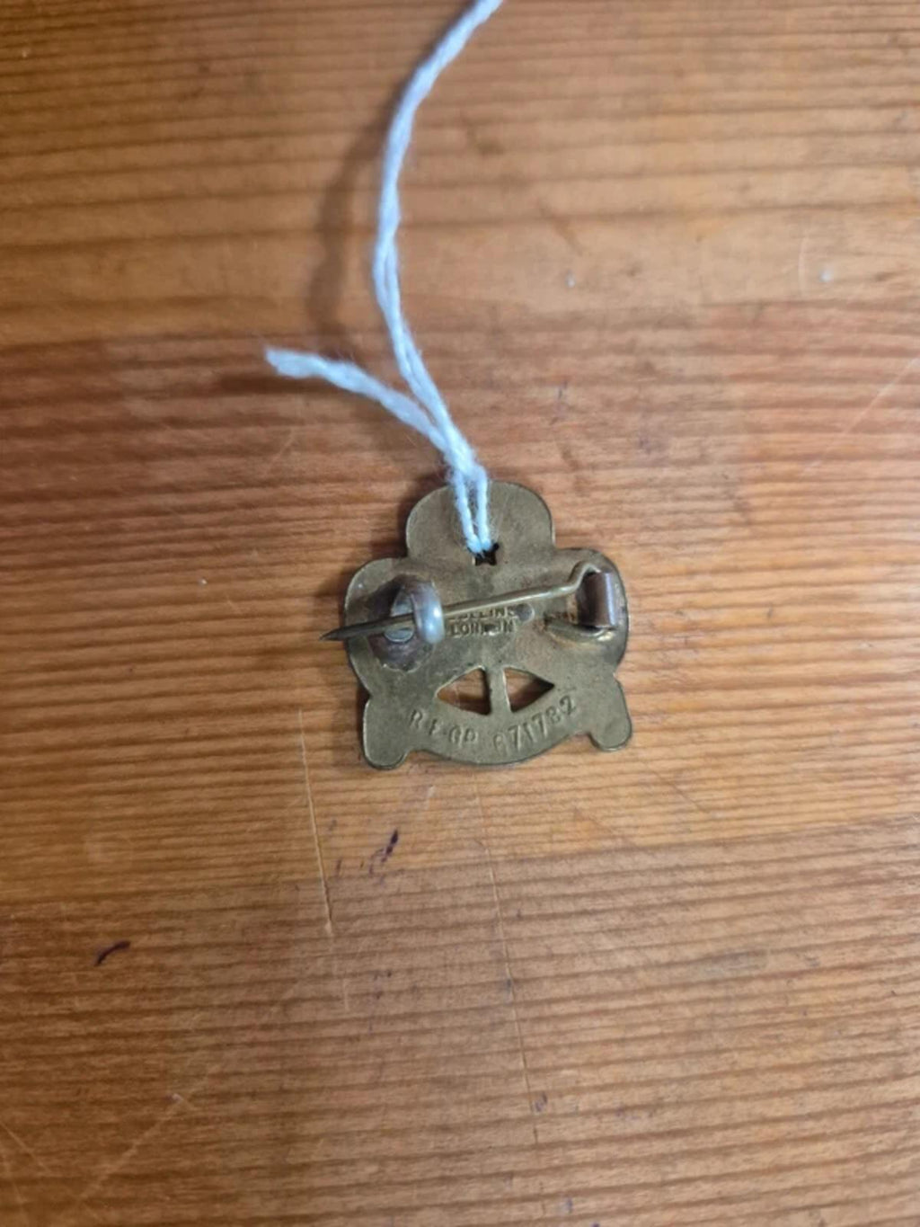 Girl Guides pin badge