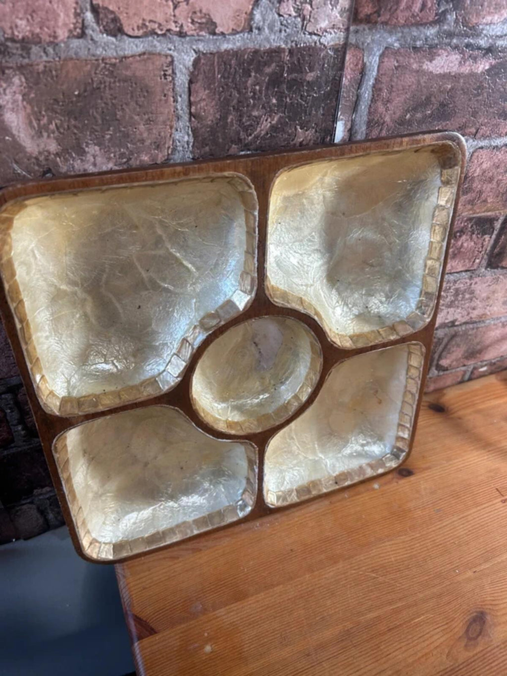 Capriz Monkeywood Serving Tray