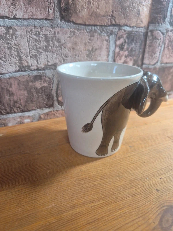 Shared earth 3D elephant mug