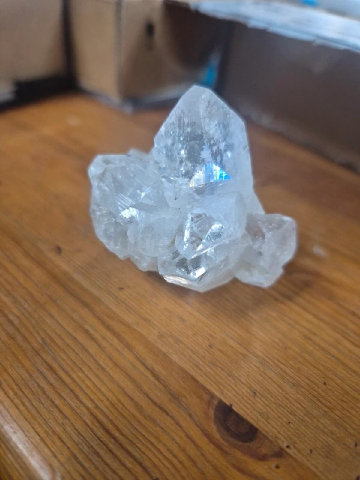 Apophyllite crystal