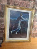 'Night sir' framed print