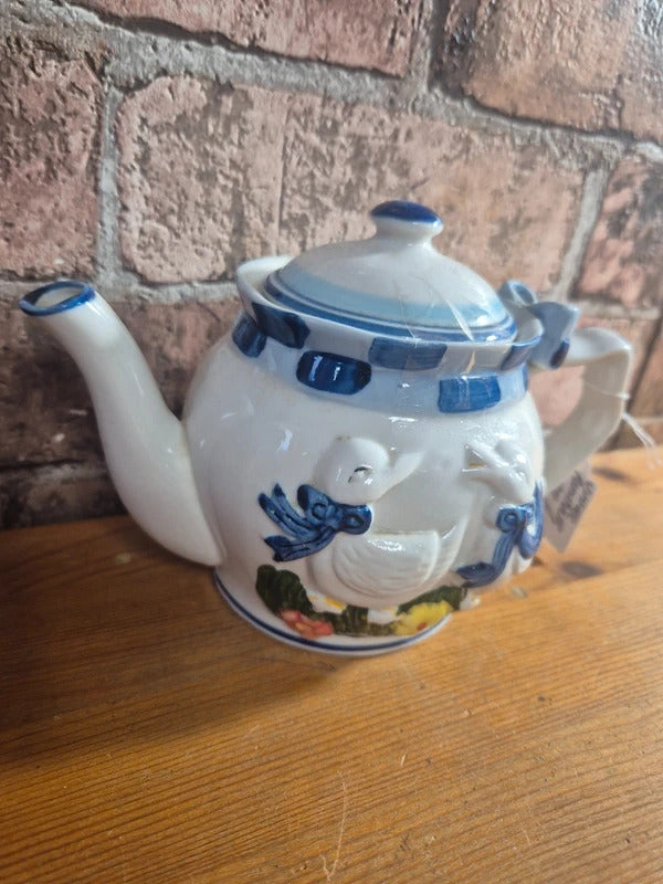 Vintage farmhouse teapot