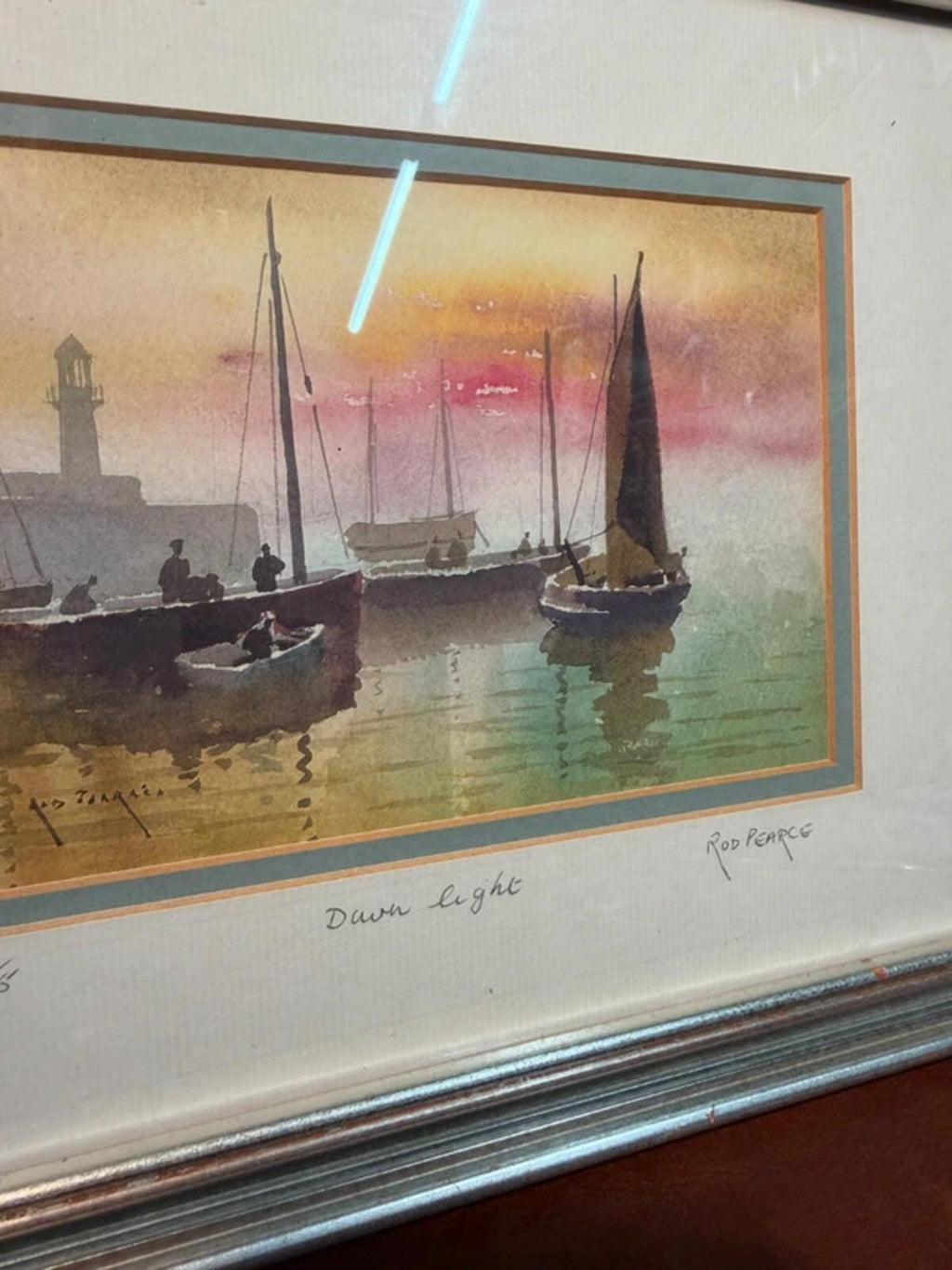 Rod Perace Dawn Light Signed & Framed Print