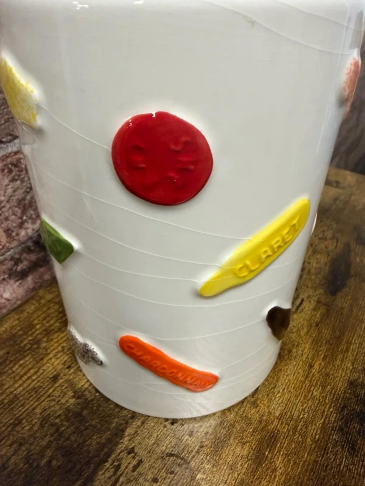Liquorice All Sorts Ceramic Lidded Jar