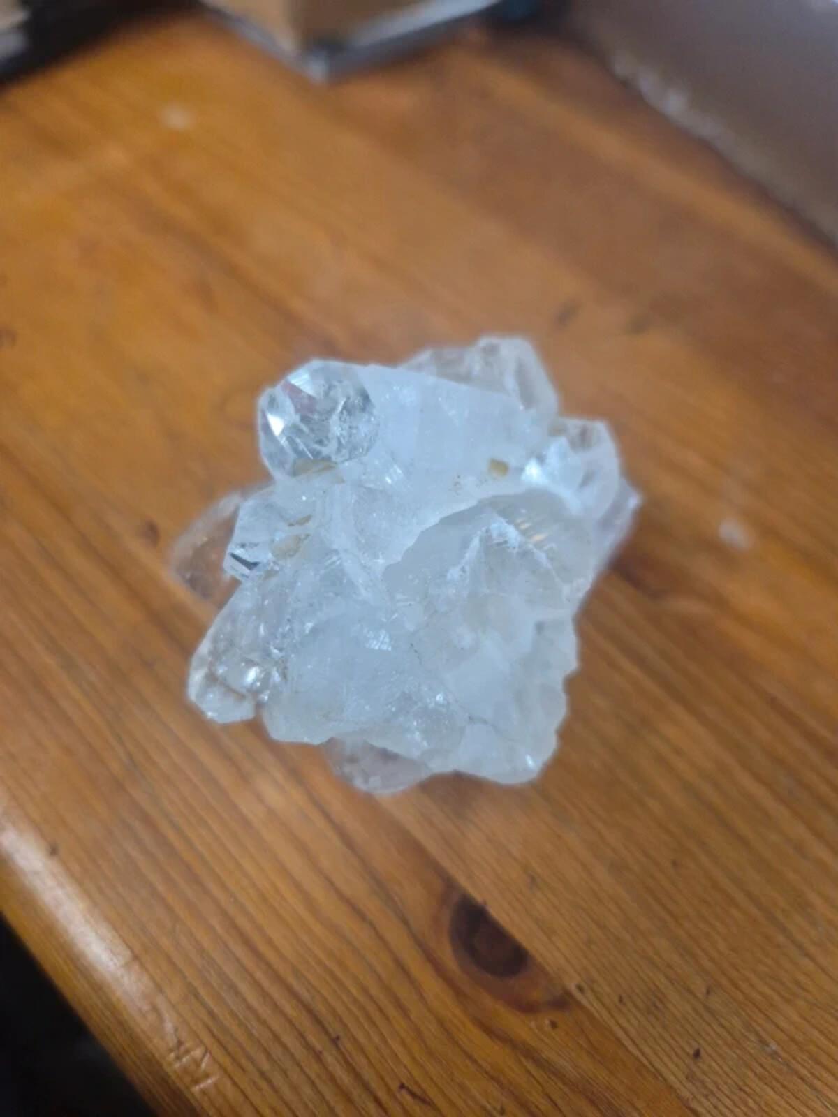Apophyllite crystal