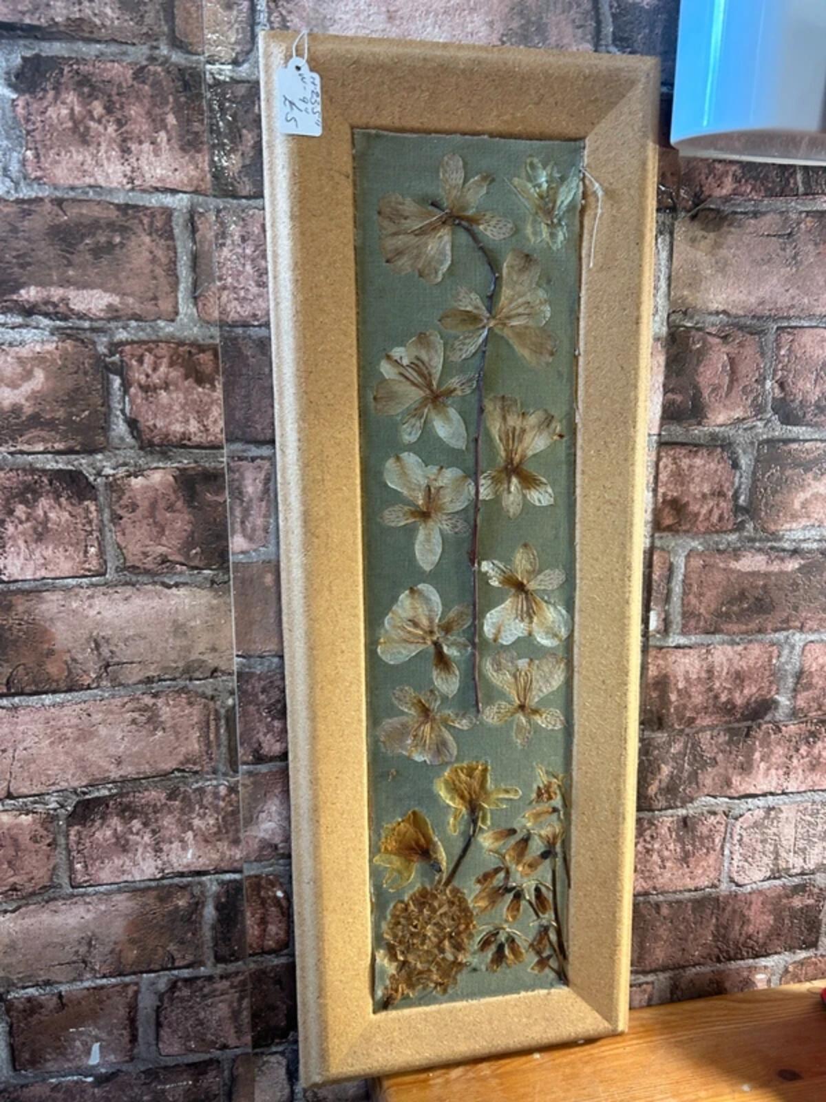Cork Framed Dried Flowers