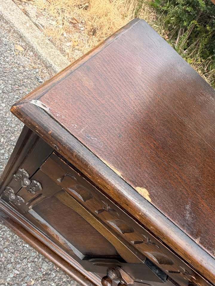 Oak Small Storage Cupboard