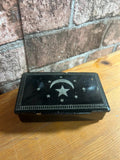 Antique Wooden Moon and Stars Box