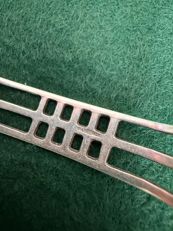 Sterling Silver Vintage Hinged Gate Bangle