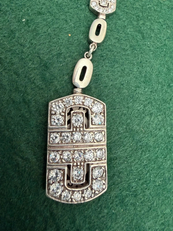 Sterling Silver Ornate Necklace