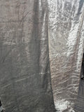 Silver Velour Style Curtains