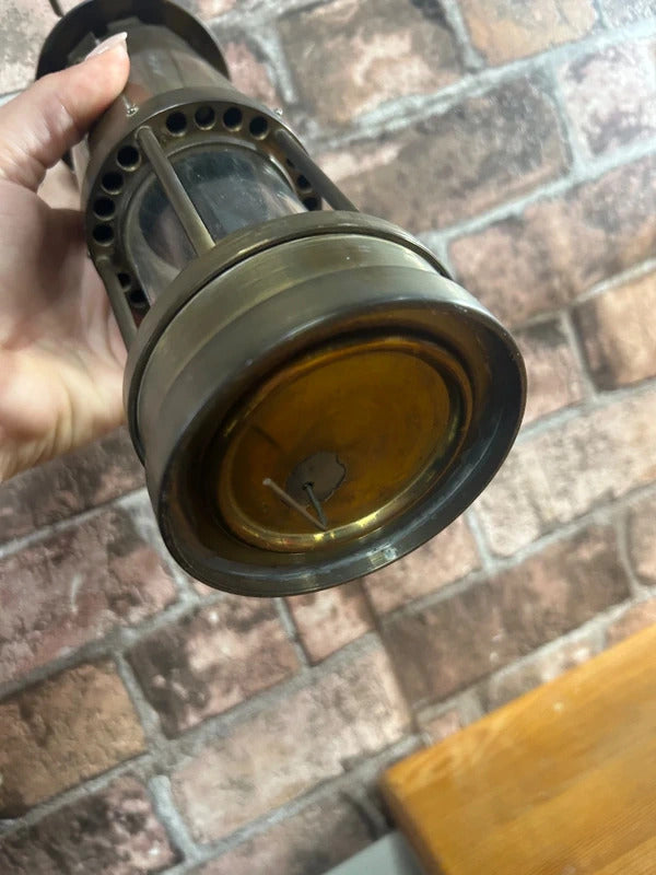 E.Thomas and Williams Cambrian Brass Miners Lamp
