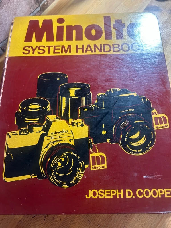 Minolta Camera Vintage  Handbook