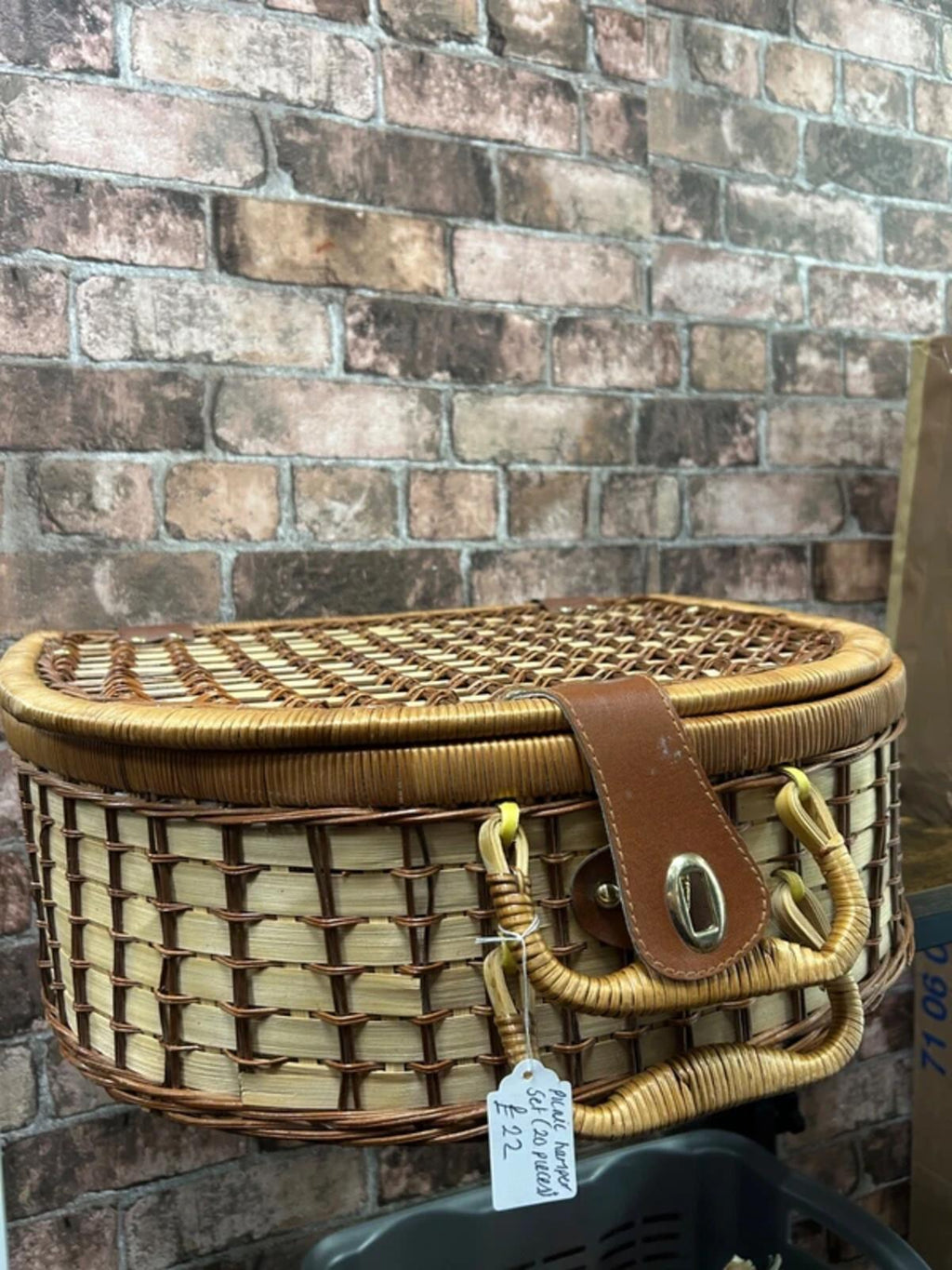 Picnic Basket Hamper Set