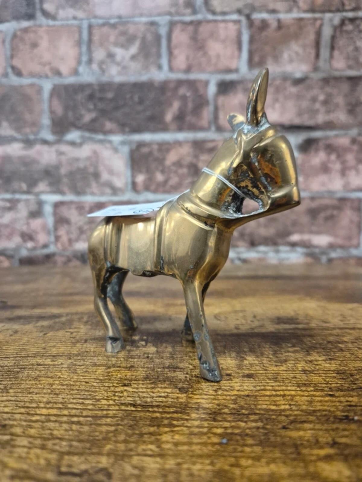 Brass Donkey Ornament