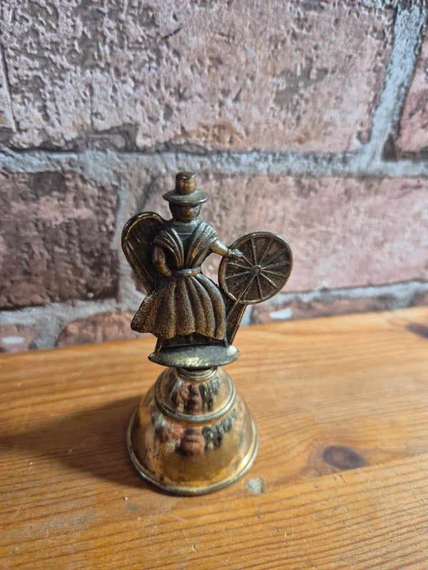 Brass welsh lady bell