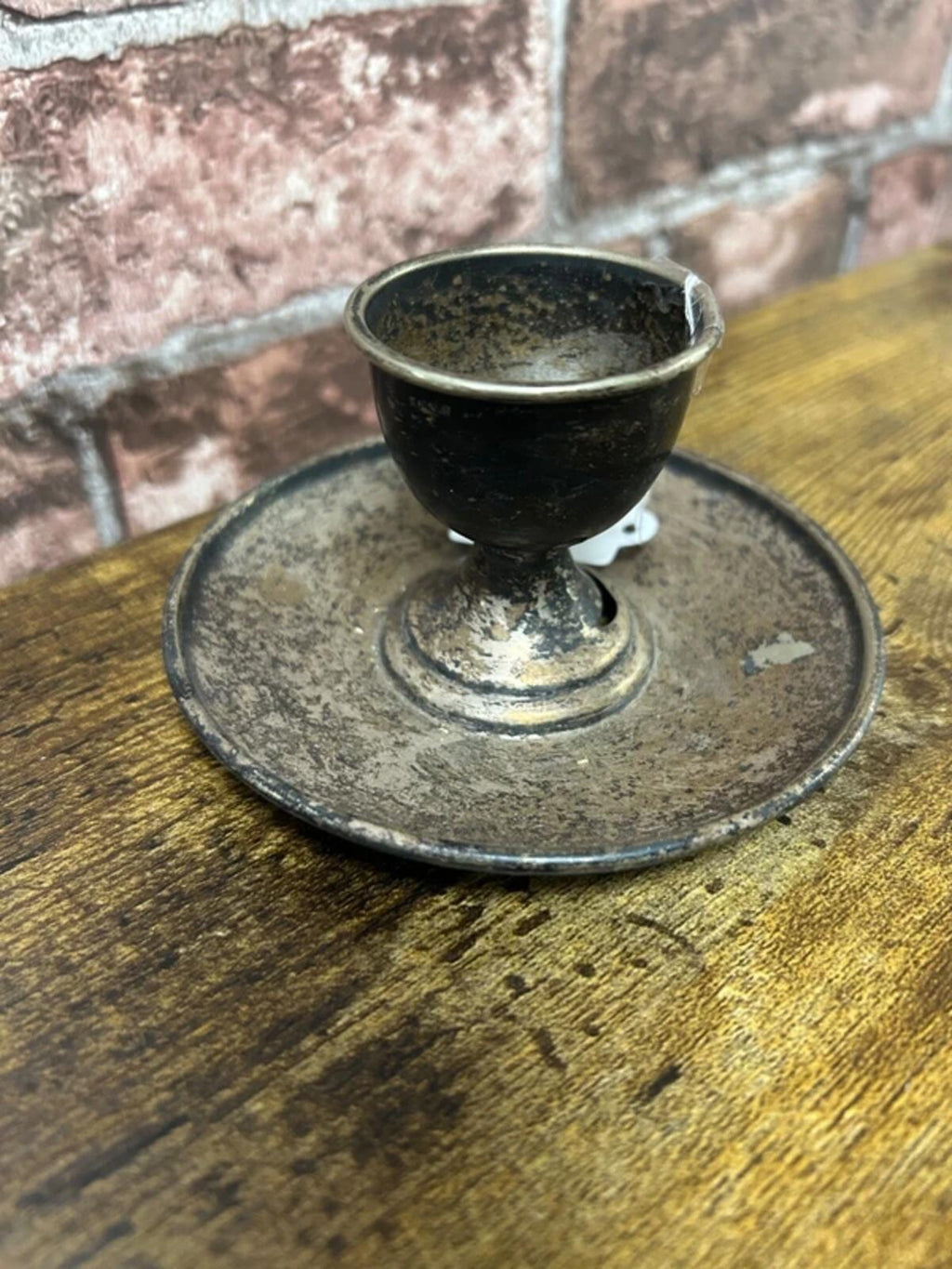 Vintage Plated Candle Holder
