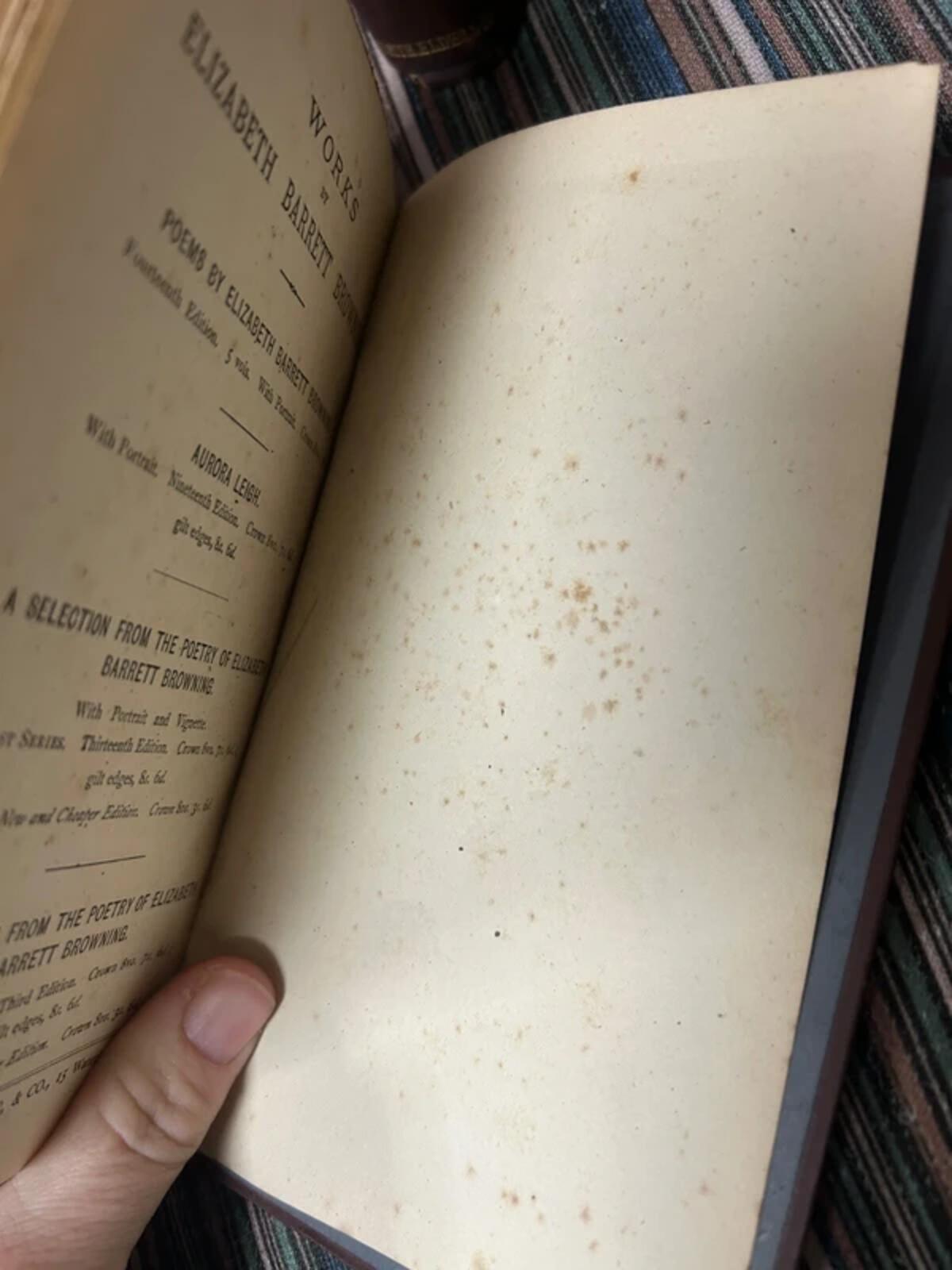 The Poetical Works of Robert Browning Antique Books - Vol 1-5