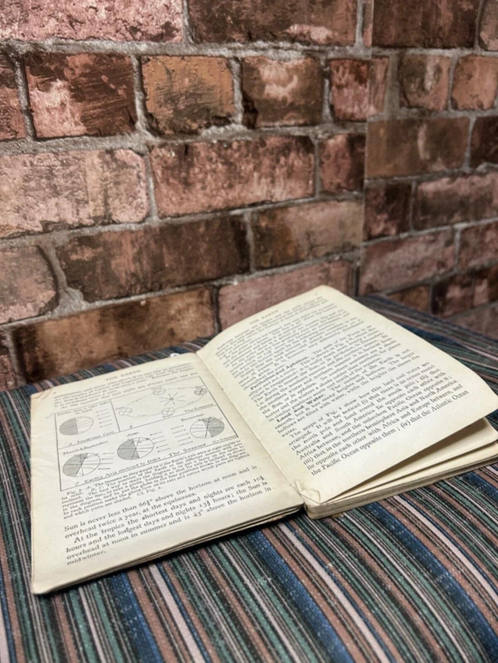 Intro to Geography Vintage Orange Book