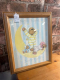 Bears Vintage Sleep Tight Framed Print