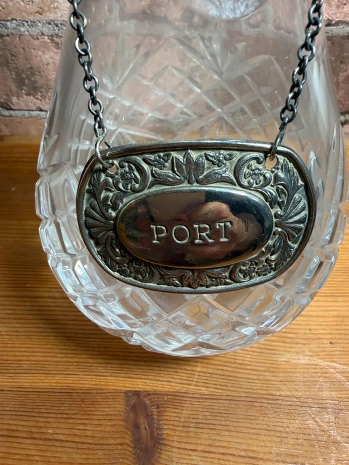 Vintage Crystal Port Decanter