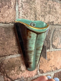 West German Vintage Ceramic Wall Pocket Vase