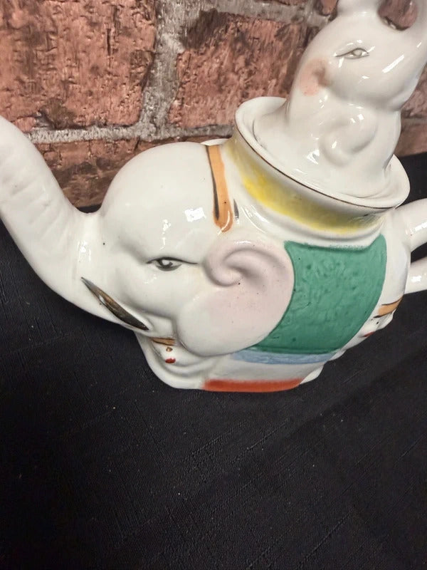 Ceramic Elephant Teapot