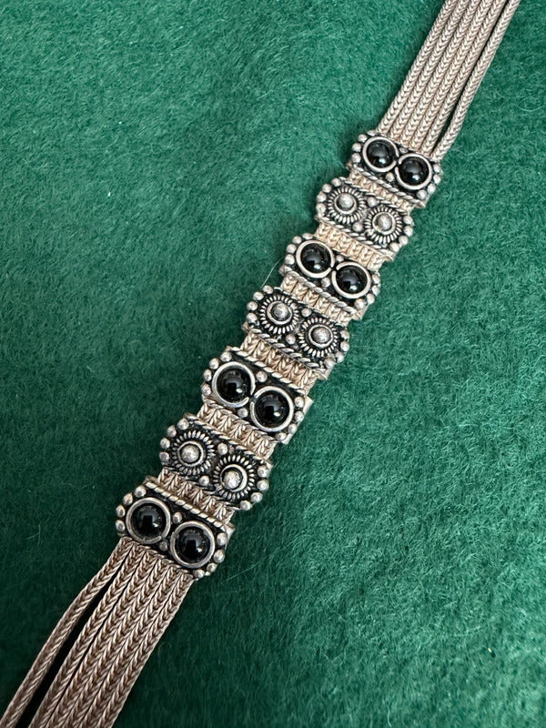 Sterling Silver Vintage Chain Bracelet