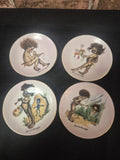 Brownie Downing set of 4 small plates