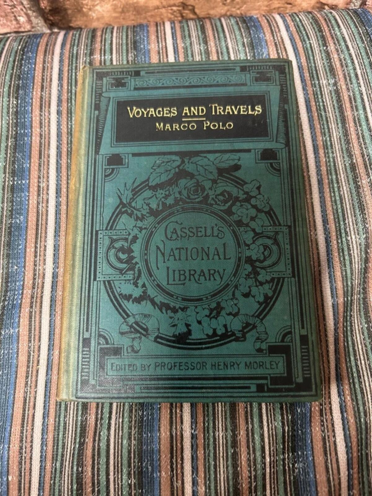 Voyages and Travel of Marco Polo Antique Book - Vol 30