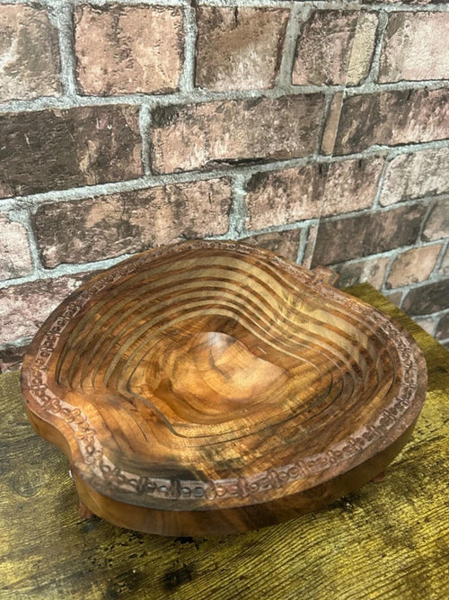 Apple Collapsible Wooden Basket