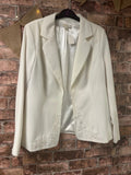 Changes by Together Off White Blazer - Size 14