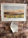 Limited edition print of "View in South of France" by HRH The Prince of Wales - Number 41
