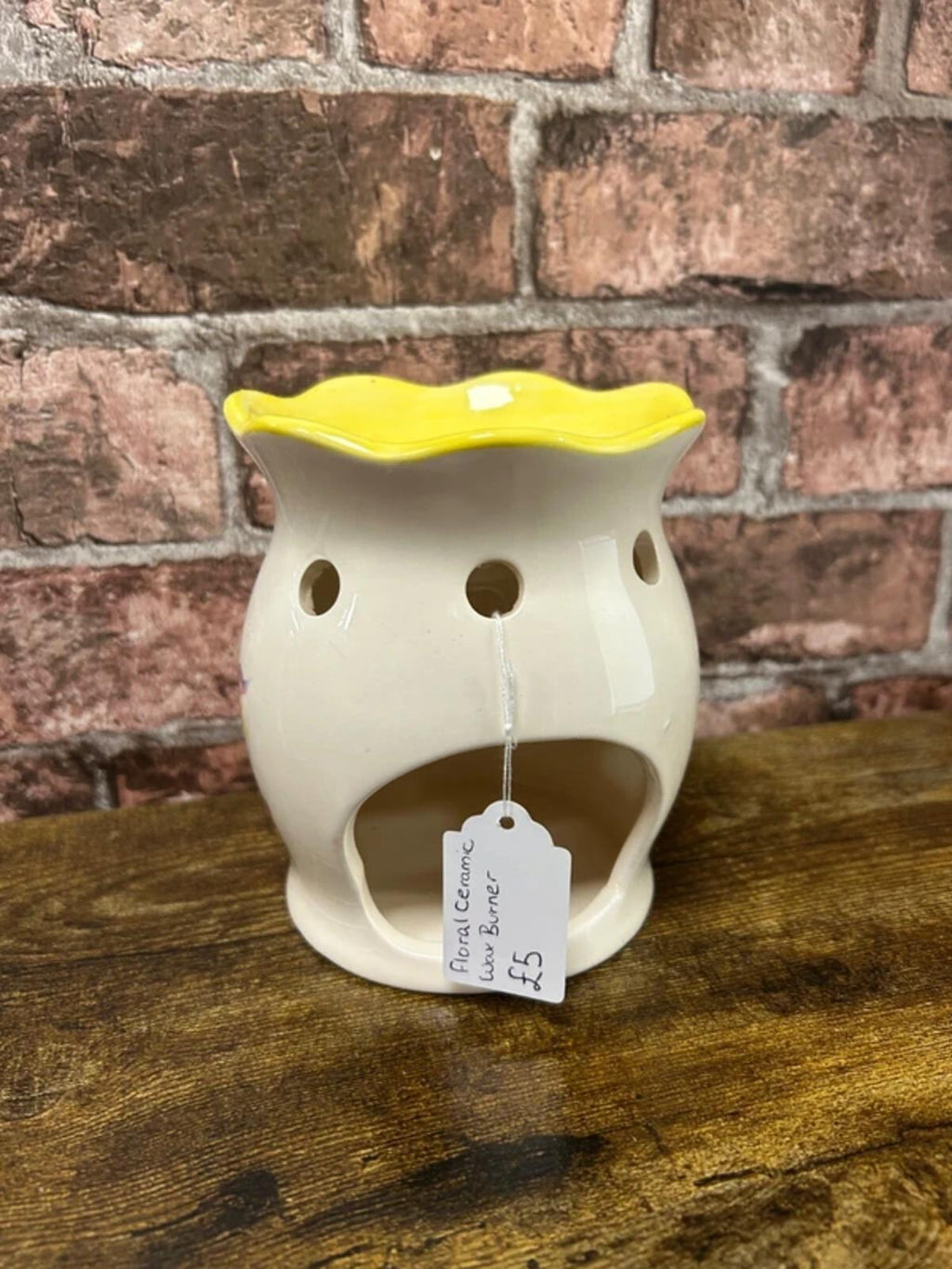 Floral Ceramic Wax Burner