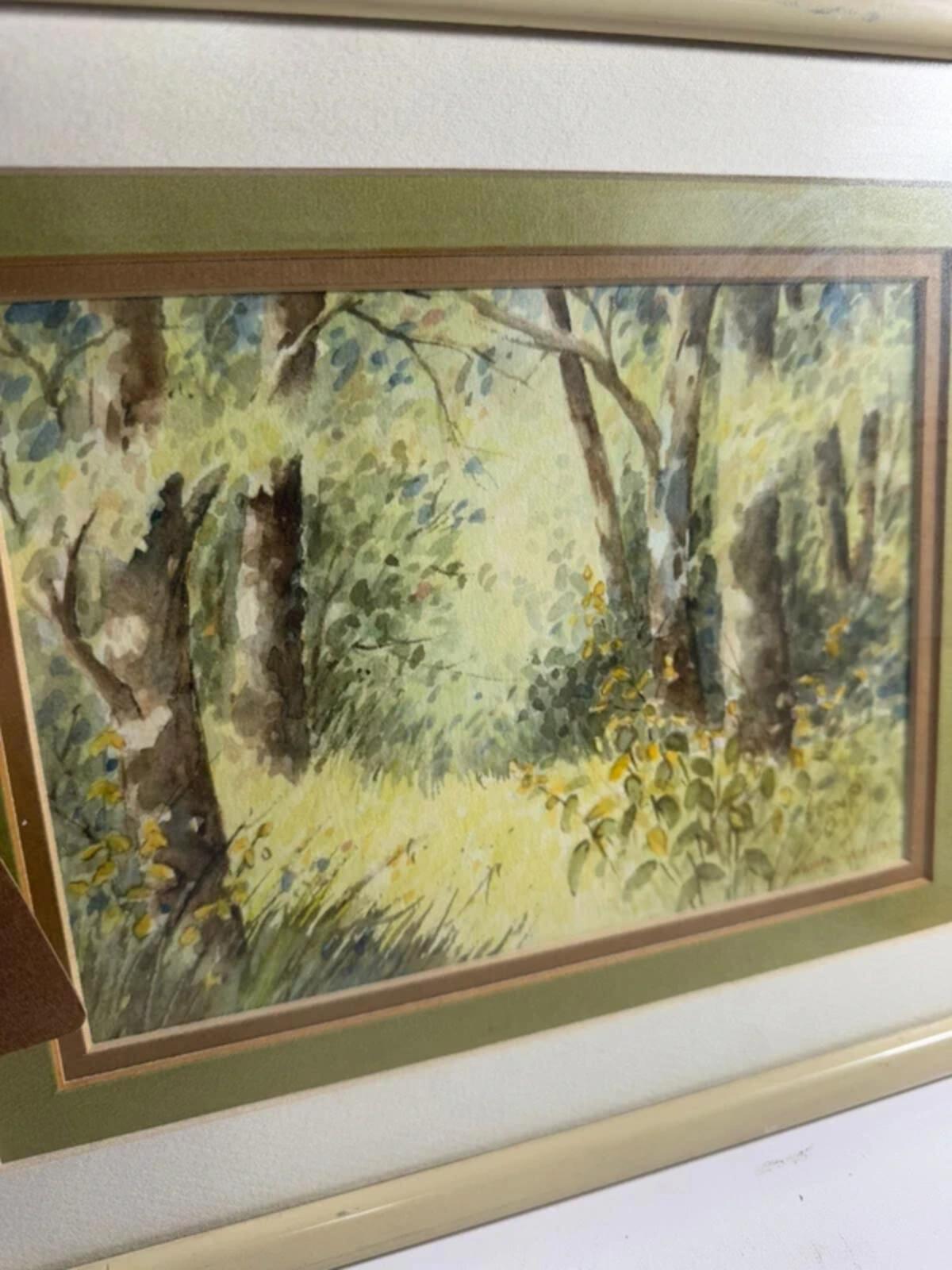 Emma Hemstead Framed Watercolour