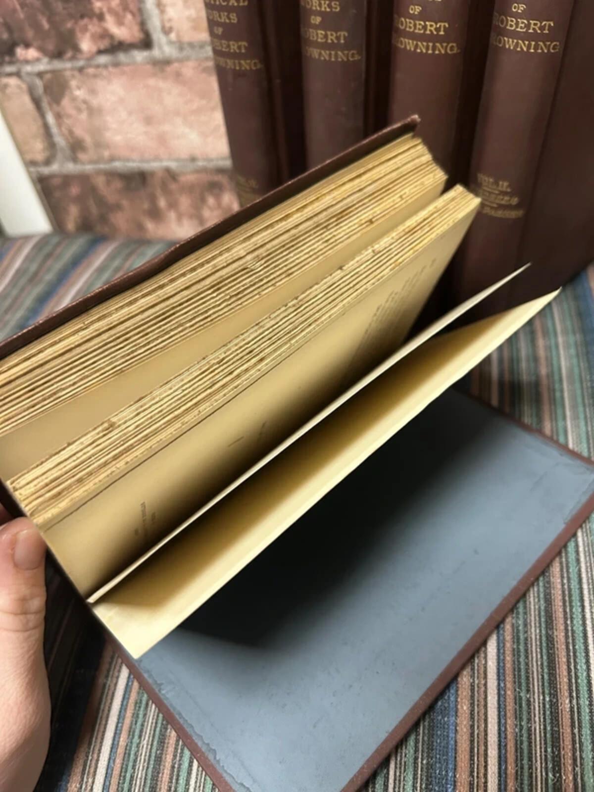 The Poetical Works of Robert Browning Antique Books - Vol 1-5
