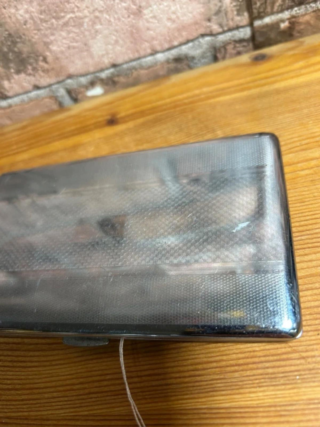 Vintage Silver Tone Case