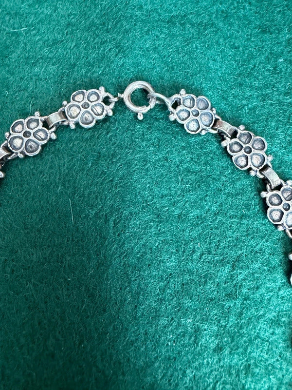 Sterling Silver Art Deco Necklace