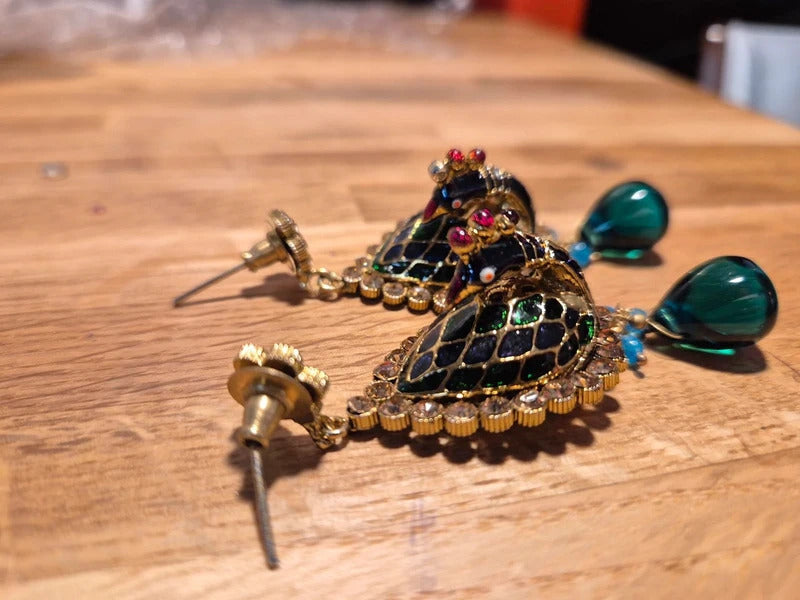 Peacock Earrings set 10