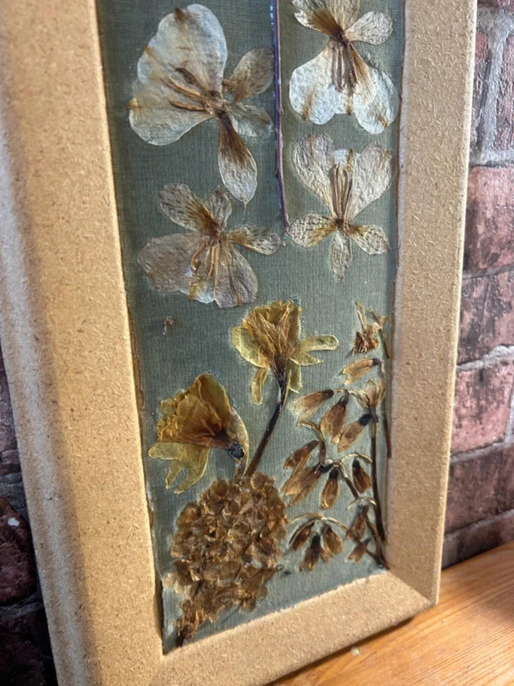 Cork Framed Dried Flowers