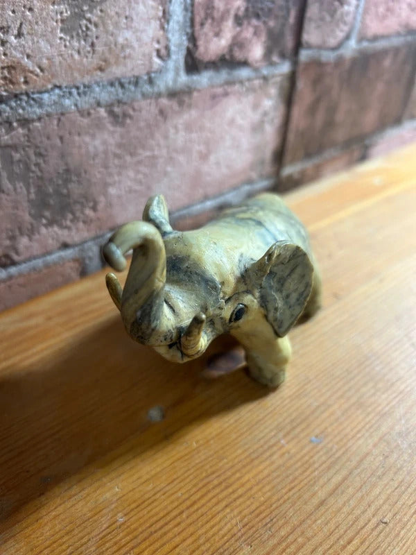 Oyster Shell Elephant Ornament